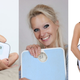 Illustration for article titled The Inanity of Women on Scales in Stock Photos